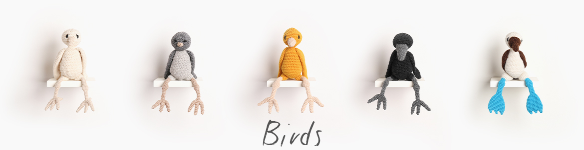 Edward's Menagerie Index Crochet Birds TOFT